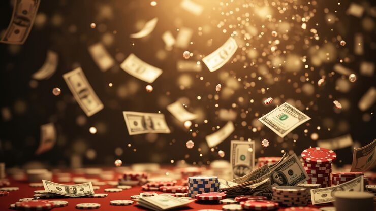Live Baccarat table on indo126 showing Player and Banker hands