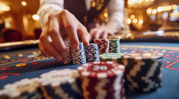 Live casino tables and sports betting interface on indo126